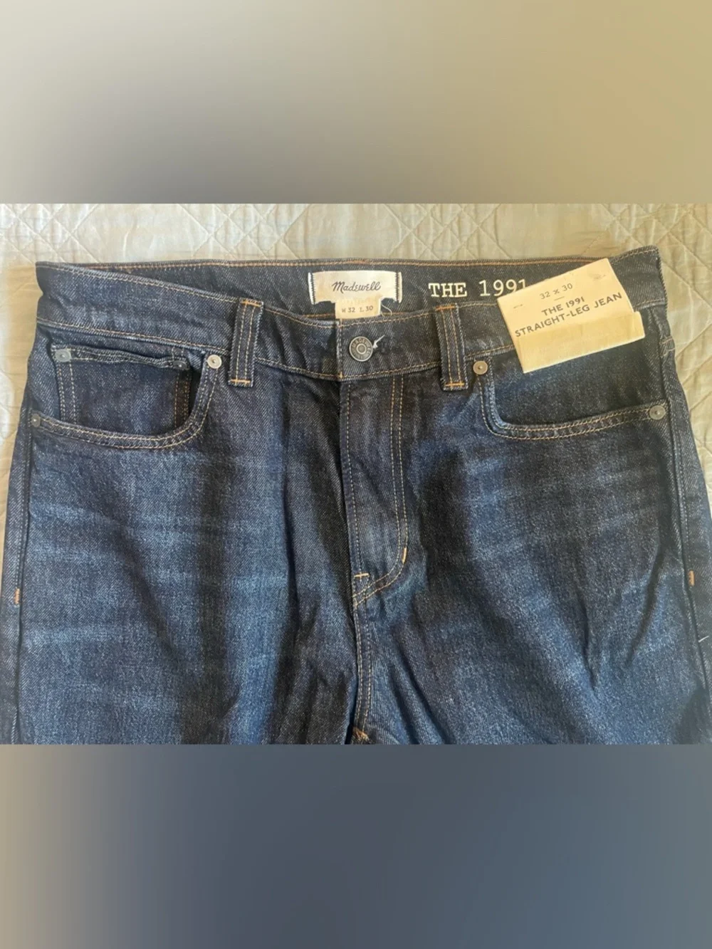 Madewell‎ The 1991 Straight-Leg Jean Size W 32 NWD $148 NW334